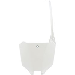 /UFO HONDA FRONT NO. PLATE CRF250R/RX 22-25 450R/RX 21-25 WHT