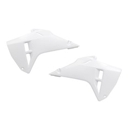 UFO HONDA RADIATOR COVERS CRF250/450R 25 WHT