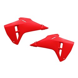 UFO HONDA RADIATOR COVERS CRF250/450R 25 RED