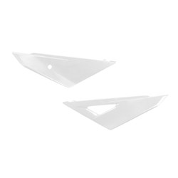 UFO HONDA SIDE PANELS UPPER PART CRF250R/RX 22-24 CRF450R/RX 21-24 WHT