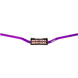 RENTHAL FATBAR H/BAR RC/OEM HONDA/KAWASAKI PUR W/BAR PAD (604-01-PE)