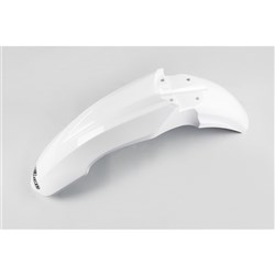 UFO GAS GAS FRONT FENDER MC/EC/FSR 125-200-250-300-450 10-11 WHT [ONC01] #