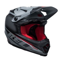 BELL FULL-9 FUSION MIPS M/G GRY/CRIMSON (XL) # [ONC01]