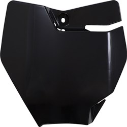 UFO GAS GAS FRONT NO. PLATE MC65 21-22 (BLK)