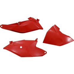 UFO GAS GAS MC85 21 SIDEPANELS W/AIRBOX COV. LEFT SIDE (RED)