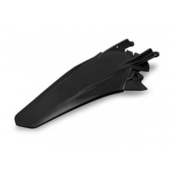 UFO GAS GAS REAR FENDER W/PINS EC/EC-F 21-22 (BLK)