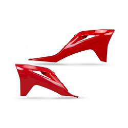 UFO GAS GAS RADIATOR COVERS MC/MC-F/EX/EX-F/EC/EC-F 21-22 RED