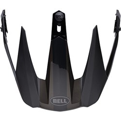 BELL S/P - MX-9 ADV PEAK MAURAUDER BLKOUT M/G BLK #