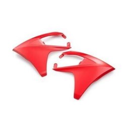 UFO GAS GAS RADIATOR COVERS MC/MC-F/EX/EX-F/EC/EC-F 24-25 RED