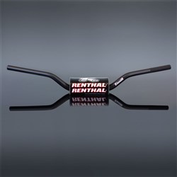 RENTHAL FATBAR H/BAR FLAT TRACK 130 BLK W/BAR PAD (843-01-BK)