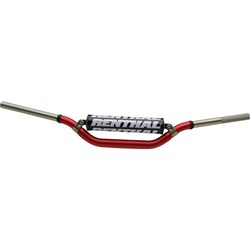 RENTHAL TWINWALL H/BAR RC O.E.M HONDA/KAWASAKI RED W/BAR PAD (997-01-RD-02-185)