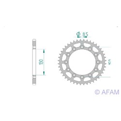 AFAM S48 520 YAMAHA >>SEE 12323-48  [ONC01] #