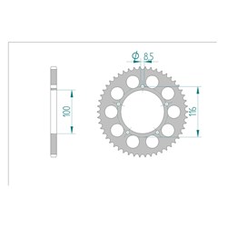 AFAM A48 420 KX60 86- SC   [ONC01] #