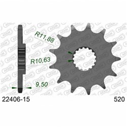 AFAM 15T 520 RMZ450 05-  [ONC01] #