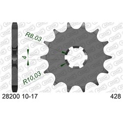 AFAM 11T 428 YZ80 86- + RM80 89-  [ONC01] #