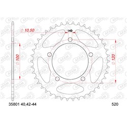 AFAM S47 BMW G650 XMOTO  [ONC01] #