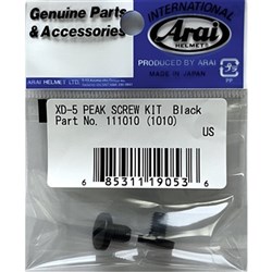 ARAI TOUR-X5 PEAK SCREW BLK (SET)