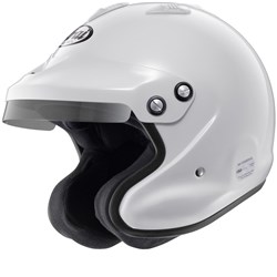 ARAI GP-J3 OPEN FACE W/M6 WHT SA2020 (MD)