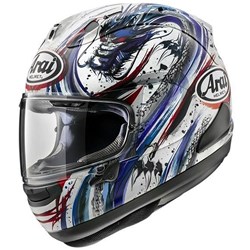 ARAI RX-7V EVO KIYONARI TC MATT (LG)