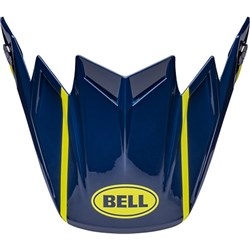 BELL S/P - MOTO-9S FLEX PEAK SPRINT M/G DRK BLU/HI-VIZ YEL #