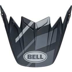 BELL S/P - MOTO-9S FLEX PEAK BANSHEE STREET BLK/SIL #