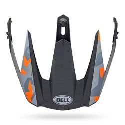 BELL S/P - MX-9 ADV PEAK 22 MESA MATT BLK/ORG CAMO #