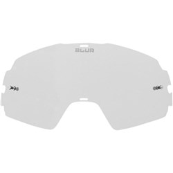 BLUR B-20 LENS CLR W/TEAR OFFS PINS