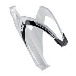 ELITE BOTTLE CAGE CUSTOM RACE WHT/BLK #
