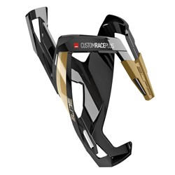 ELITE BOTTLE CAGE CUSTOM RACE PLUS BLK GLOSSY BEIGE #