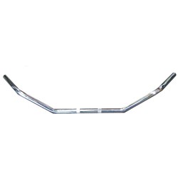 SCORPION H/BAR LOW WESTERN 1 INCH  4 INCH HIGH 34 INCH WIDE CHROME