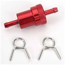 #EMGO FUEL FILTER 1/4 ANOD RED