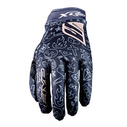 FIVE 25 XR-LITE TATTOO BLK/GO (11 XL) # [ONC01]