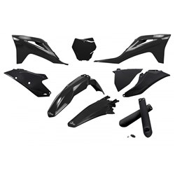 UFO GAS GAS FULL PLASTICS KIT MC-F/EX/EX-F 24-25 BLK