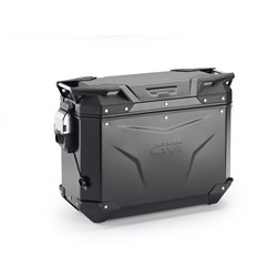 GIVI TREKKER OUTBACK EVO SMART 37L ALLOY BLACK PANNIER RIGHT (SINGLE) CAM (SOLD WITHOUT LOCK)