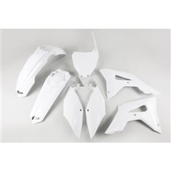 UFO HONDA PLASTICS KIT CRF250R 18-21/450R 17-20 WHT (WILL BECOME HOKIT119FE041) #