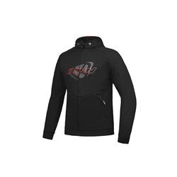 IXON TOUCHDOWN HDY BLK/RED (MD)