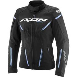 IXON STRIKER 2 LADY JKT BLK/LAVENDER (LG)