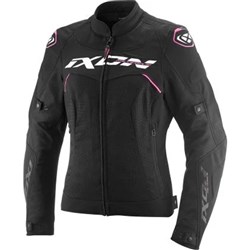 IXON METEOR 31 LADY JKT BLK/WHT/PNK (2XL)