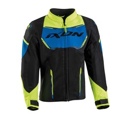 IXON STRIKER AIR KID JKT BLK/BLU/YEL (08ANS) [ONC01]