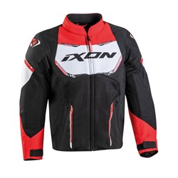 IXON STRIKER AIR KID JKT BLK/WHT/RED (08ANS) [ONC01]