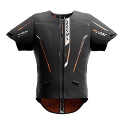 IXON IX-AIRBAG U05 (VEST W/SHLDR) BLK/ORG (LG) (UN3481/CLASS 9) (UN3481/CLASS 9)