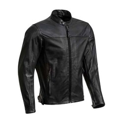 IXON CRANK AIR LEATHER JKT BLK (XL) [ONC01]