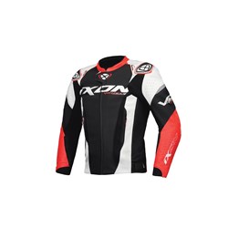 IXON VORTEX 3 JKT BLK/WHT/RED (2XL)