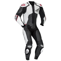 IXON VENDETTA EVO 1PC SUIT BLK/WHT (LG) [ONC01]