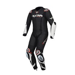 IXON VORTEX 3 1PC SUIT BLK/WHT (LG)