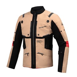 IXON M-SKEID JKT SAND/BLK/RED (XL) [ONC01]
