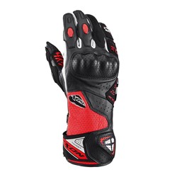 IXON THUNDER AIR GLV (EN13594) BLK/RED/WHT (MD)