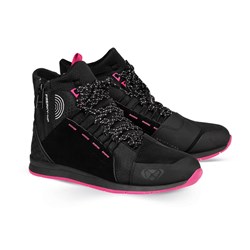 IXON FREAKY WP LADY BOOTS BLK/FUSHIA (38) [ONC01]