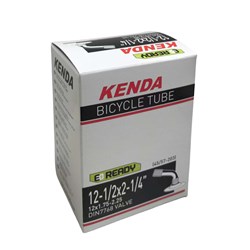 KENDA TUBE 12-1/2 x 2-1/4", 12 x 1.75-2.25 DIN7768  (Curved A/V)  (50)