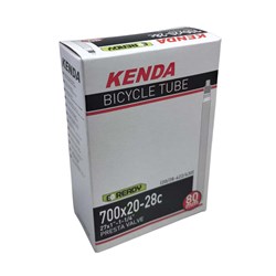 KENDA TUBE 700 x 20-28C, 27 x 1"-1-1/4" F/V 80mm (50)
